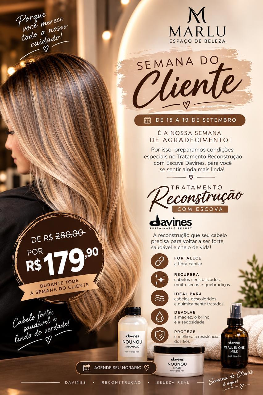 Tratamento Reconstrução com Escova